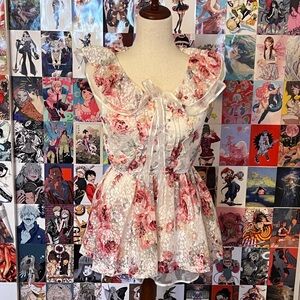 LIZ LISA FLORAL LACE BLOUSE 💐